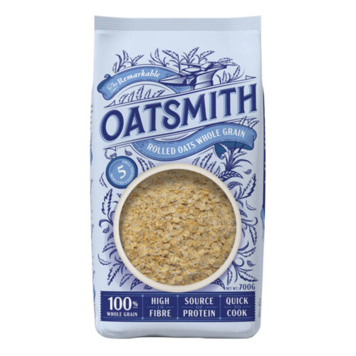 Oatsmith Rolled Oats Whole Grain 700g