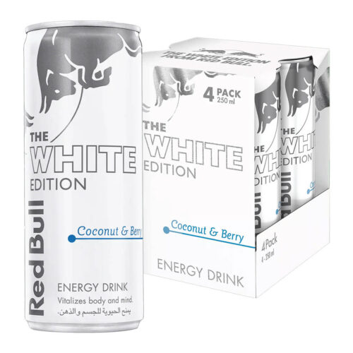 Red Bull Energy Drink Coconut Berries White Edition 4x250ml