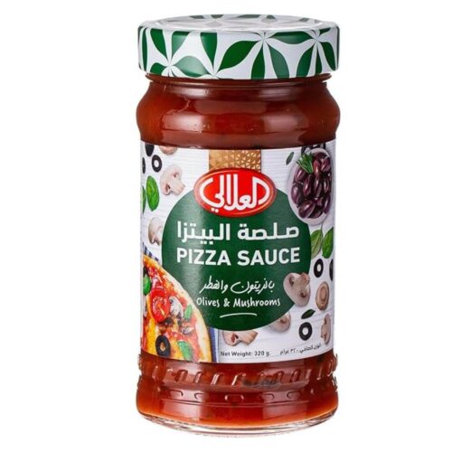 Al Alali Olives And Mushrooms Pizza Sauce - Matoo Grocery