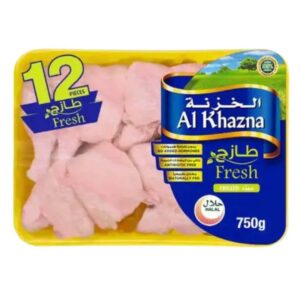 الخزنة قطع دجاج طازجة بدون جلد