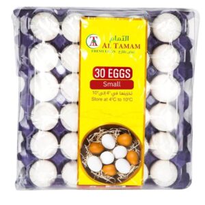 Al Tamam White Eggs Small 30pcs