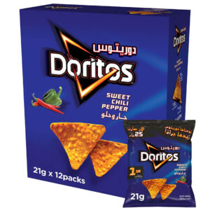 Sweet Chili Tortilla Chips 12x21