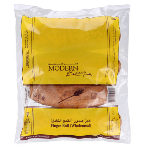 خبز رول بني من مخبز مودرن