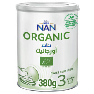 NAN Organic 3 formula Milk From 1-3 Years 380g