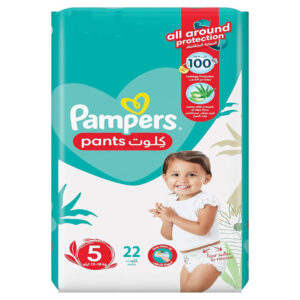 بامبرز كلوت بيبي دراي  بمستخلص الصبارمقاس 5(12-18كلغ)