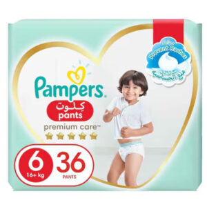 Pampers Premium Care Pants Diapers Unique Softest Absorption for Ultimate Skin Protection Size 6(16kg)