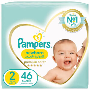 Pampers Premium Care Newborn Taped Diapers Size 2(3-8kg)
