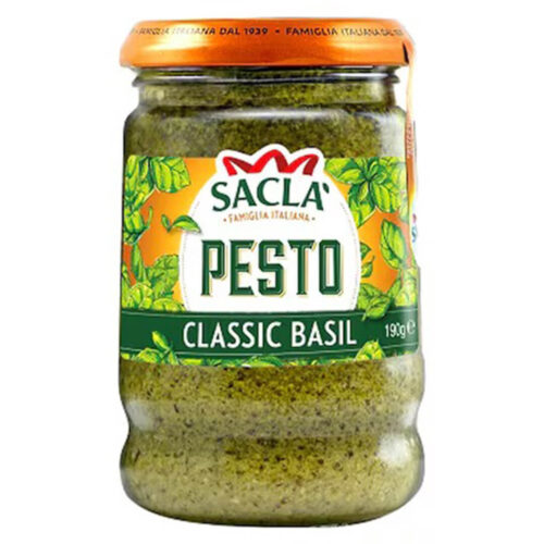 Sacla Italia Classic Green Pesto Sauce 190g