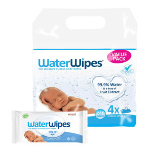 Water Wipes Purest Baby Wipes White Wipes 4x60