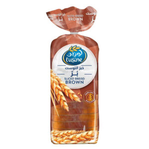 l'usine Brown Sliced Bread 600g