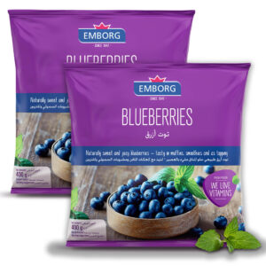 Emborg frozen Blueberries 2x400g