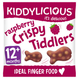 Kiddylicious Raspberry Crispie Tiddlers 12g