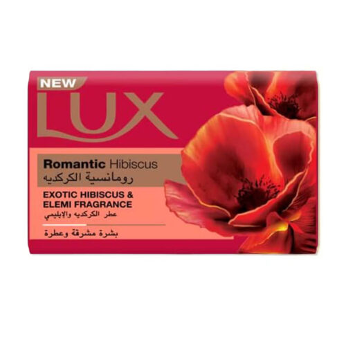 Lux Romantic Hibiscus Bar Soap 170g