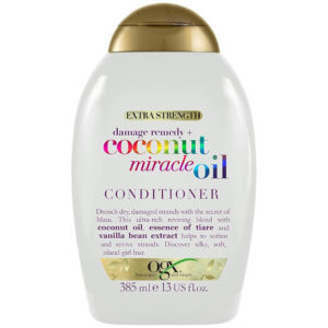 OGX Conditioner Damage Remedy Plus Coconut Miracle Oil New Gentle and PH Balanced Formula 385ml