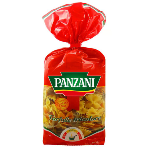 Panzani Farfalle Tricolore Pasta 500g