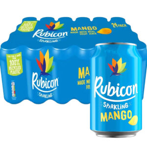 Rubicon Sparkling Mango drink 24x330ml