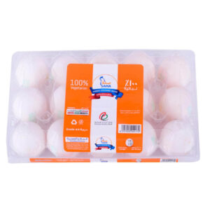 Saha Eggs Extra Large Brown and White 15pcs