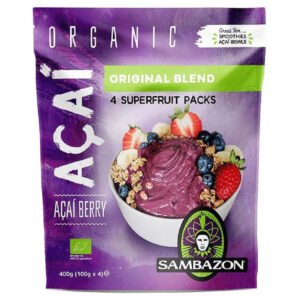 Sambazon Acai Berry Guarana Fruit Puree 400g
