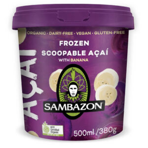 Sambazon Organic Scoopable Acai With Banana Sorbet 500ml
