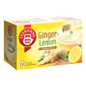 Teekanne Aromatic and Spicy Ginger Lemon 20 tea bags
