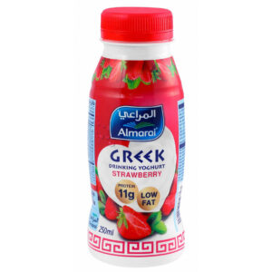 Almarai Greek Style Drink Yoghurt Strawberry 250ml