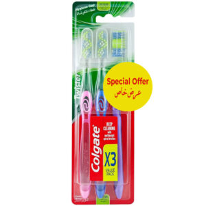 Colgate Twister Toothbrush Medium Value Pack 3pcs
