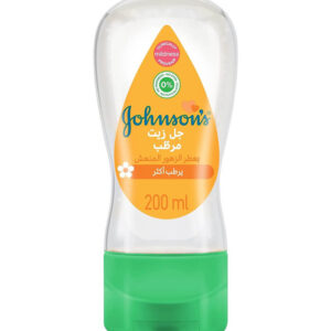 جل زيت مرطب للبشرة برائحة الزهور المنعشة من جونسون بيبي