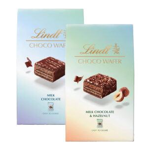 Lindt Choco Wafer Bag Assorted Dark Hazelnut Chocolate 138g