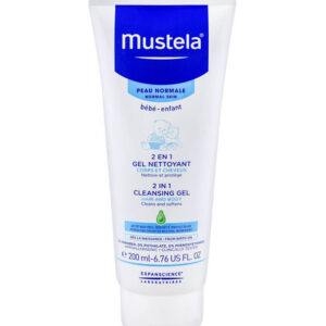 Mustela 2-In-1 Hair And Body Cleansing Gel White 200ml