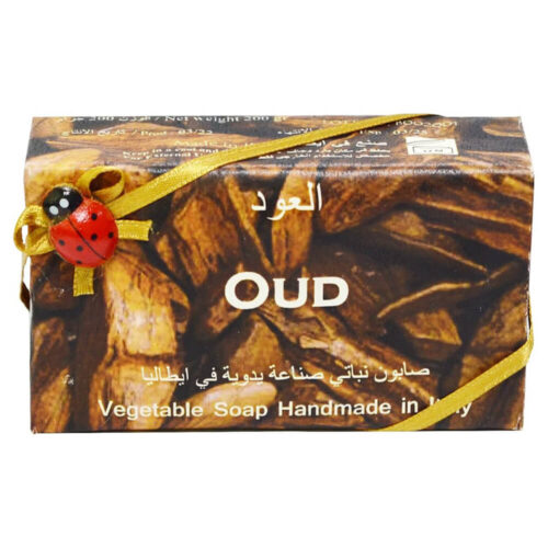 Alchimia Oud Handmade Vegetal Soap Brown 200g