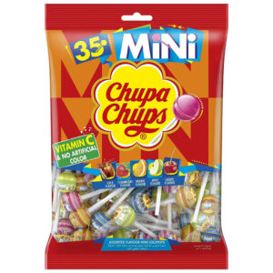 Chupa Chups Fruity Mini Lollipops 210g
