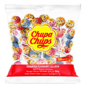 Chupa Chups Lollipop 50 Pcs 550g