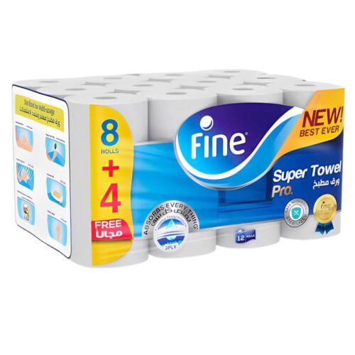 Fine Kitchen Super Towel Pro Kitchen Towels 12 rolls
