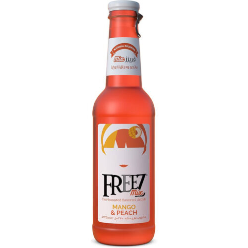Freez Mix Carbonated Flavoured Drink Mango And Peach 275ml