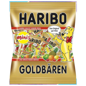 Haribo Mini Gold Bears Maxi Bag Candy 200g