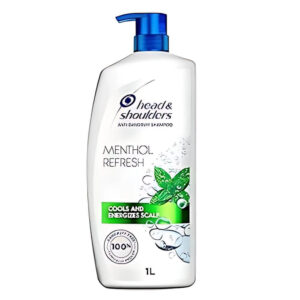 Head and Shoulders Menthol Refresh Anti-Dandruff Shampoo for Itchy Scalp 1L
