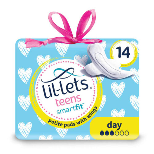 Lil Lets Teens Day pads With Wings 14pcs