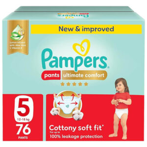 حفاضات بامبرز ألتميت كومفورت بنطلون مقاس 5 (12-18 كجم)