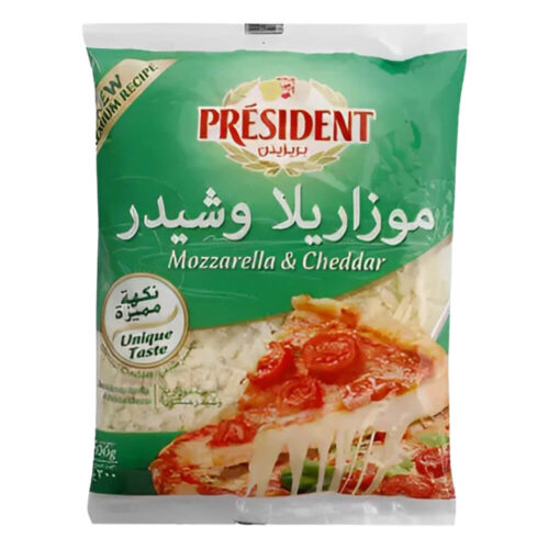President Mozzarella and Cheddar 200g