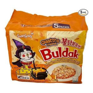 نودلز بنكهة الدجاج الحار من ساميانغ كواترو 145 جرام