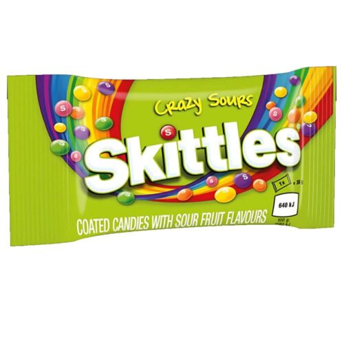 Skittles Crazy Sours Candy 38g