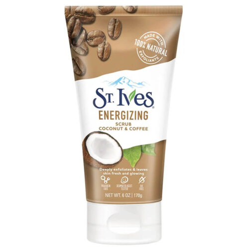 St. Ives Energizing Coconut And Coffee Scrub White 170g