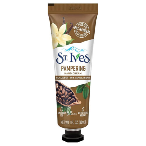 St. Ives Pampering Hand Cream With Cocoa Butter And Vanilla Bean 30ml