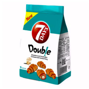 7 Days Double Strawberry and Vanilla Mini Croissant 90g