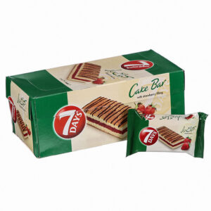 7 Days Strawberry Cake Bar 12x25g