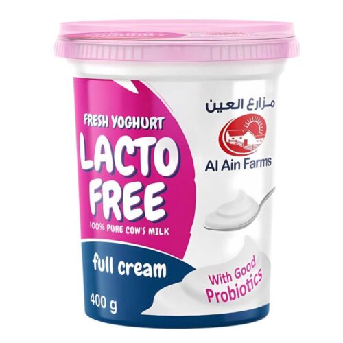 Al Ain Farms Lacto Free Full Cream Fresh Yoghurt 400g
