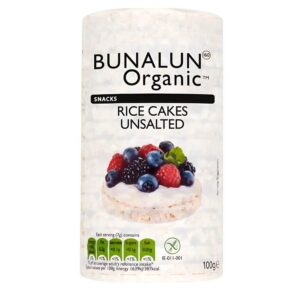 بونالون كيك الأرز عضوي غير مملح