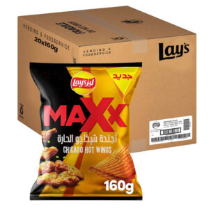 Lay's Max Chips Chicago Hot Wings