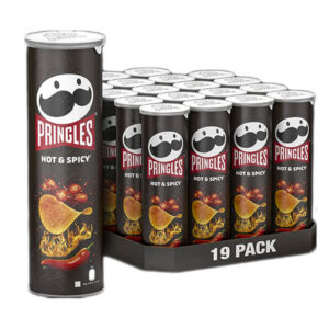 Pringles Hot and Spicy Chips Large