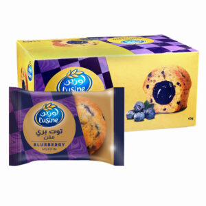lusine Blueberry Muffin 6x60g snacks pack